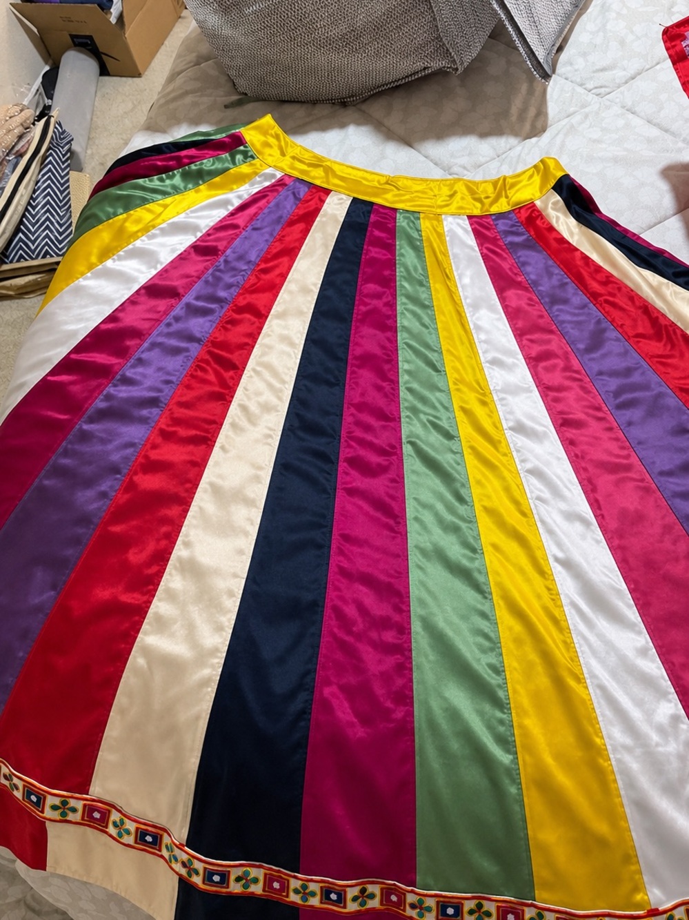 Garba skirt-Multicolor